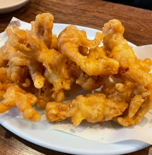 chân gà rút xương chiên giòn 닭발 튀김 / crispy chicken feet