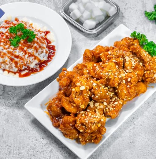 Gà tẩm gia vị / 양념치킨 / marinted chicken