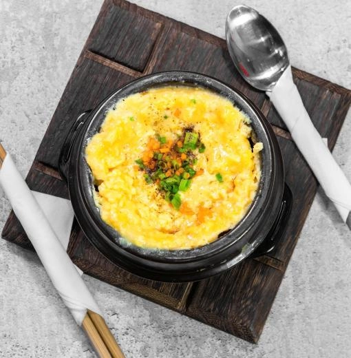 Trứng hấp Hàn Quốc 계란찜