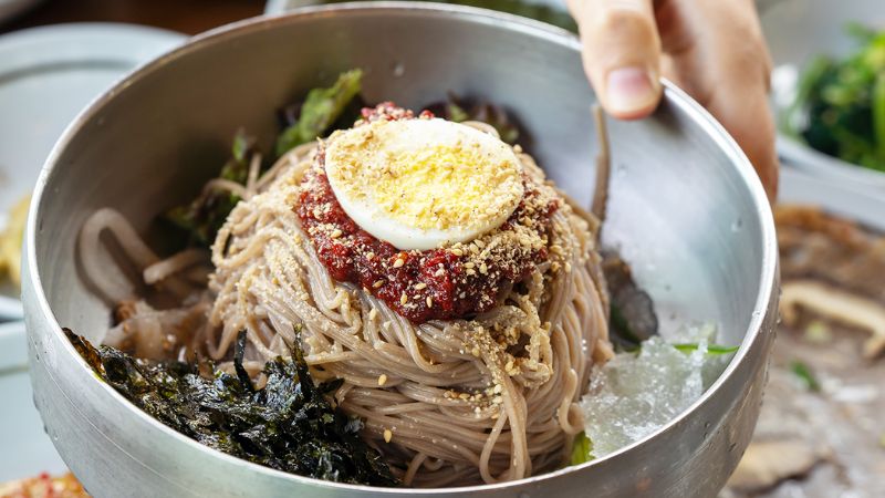 mì lạnh makguksu