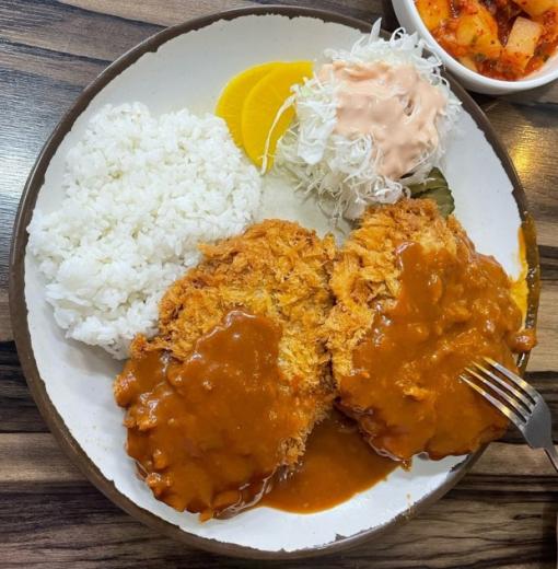 돈까스/ Thăn heo chiên xù / pork cutlet