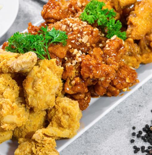 Set gà 3 loại / 3총 세트