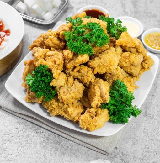 Gà chiên xù 후라이드 치킨