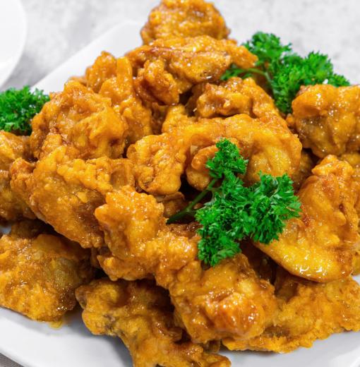 Gà sốt nước tương 간장 치킨