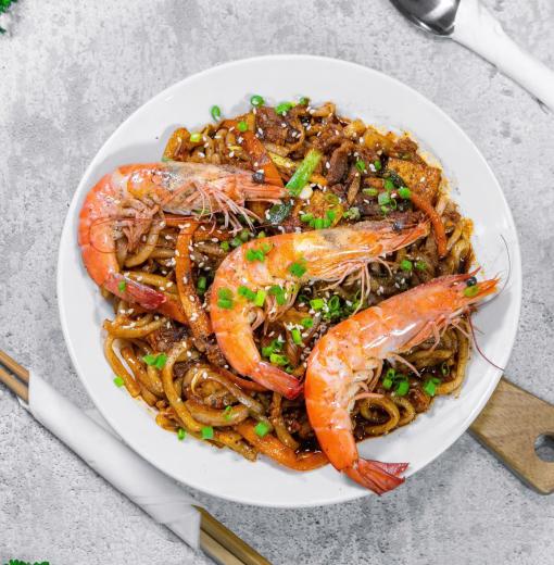 Mì Udon xào cay 매콤 볶음우동