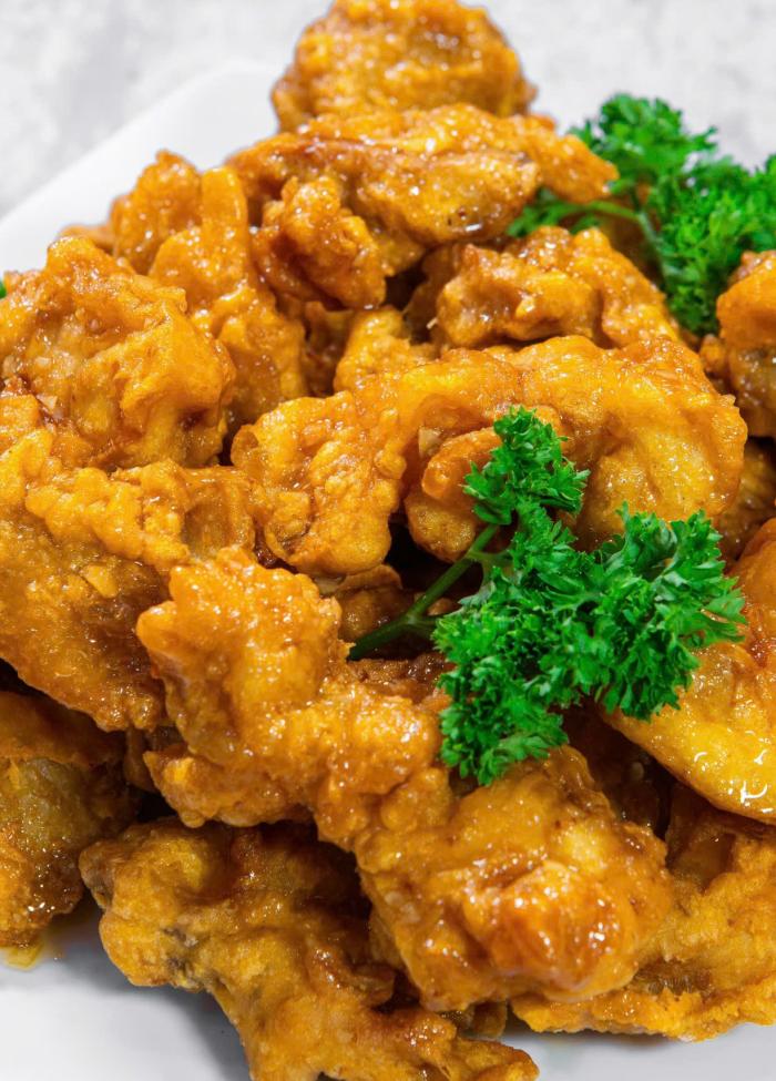 Gà sốt nước tương 간장 치킨